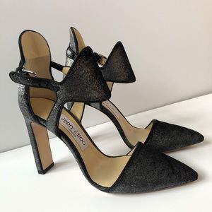 JIMMY CHOO BLACK HEELED SANDAL - BRAND NEW IN BOX!